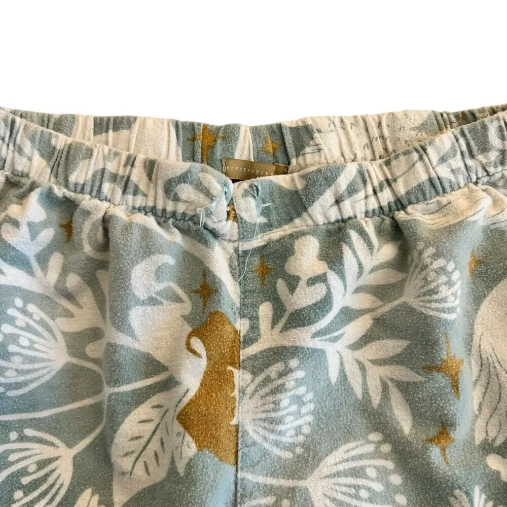 Pottery Barn Teen Harry Potter Damask Organic PJ Set